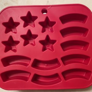 Flag Silicone Ice Cube Mold - Front
